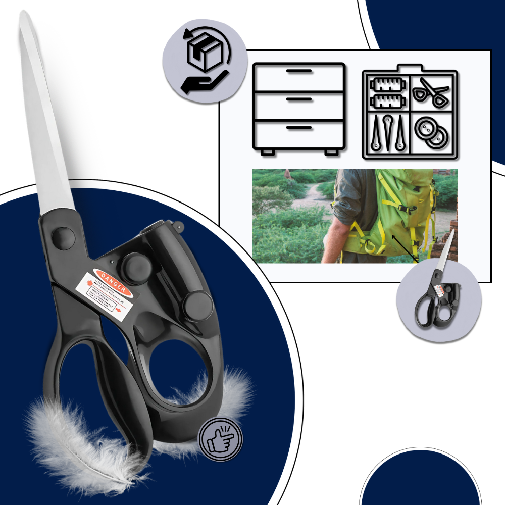 Ciseaux à guidage laser - Ozerty