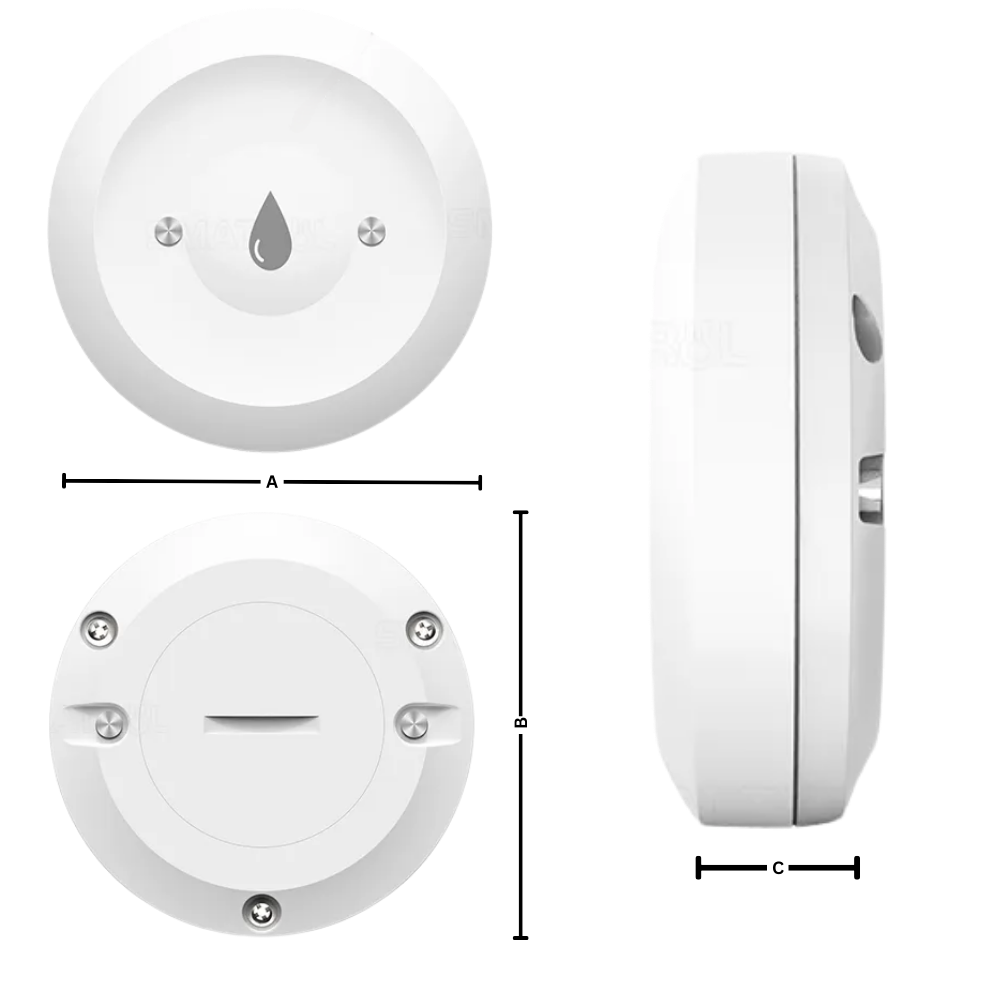 Capteur de fuite d'eau sans fil - Ozerty