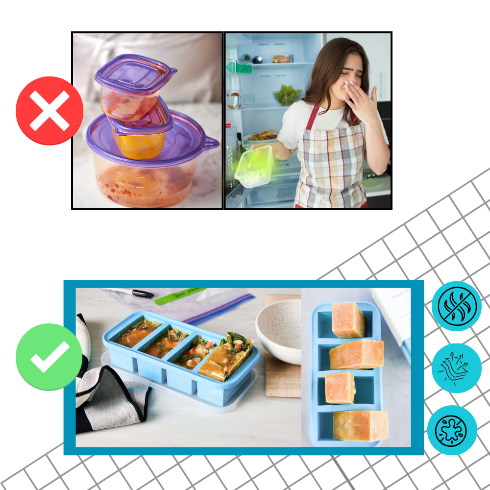 Récipient à couvercle étanche pour soupes - Ozerty