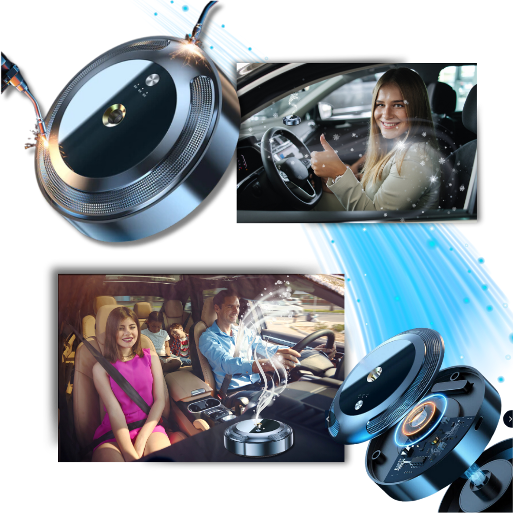 Purificateur d'air de voiture résistant à la chaleur et de longue durée
- Ozerty