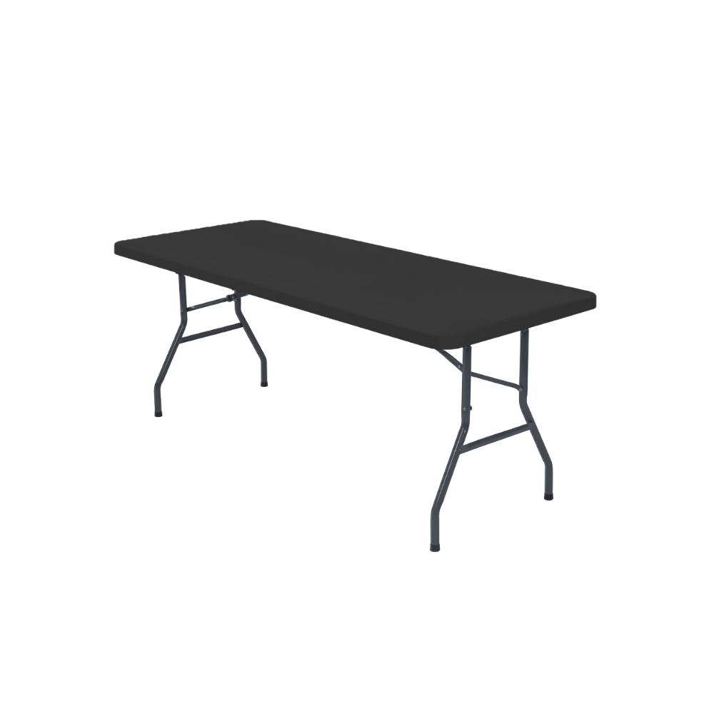 Nappe rectangulaire en cuir d'agneau -Noir - Ozerty