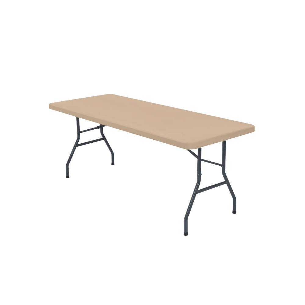 Nappe rectangulaire en cuir d'agneau -Kaki - Ozerty