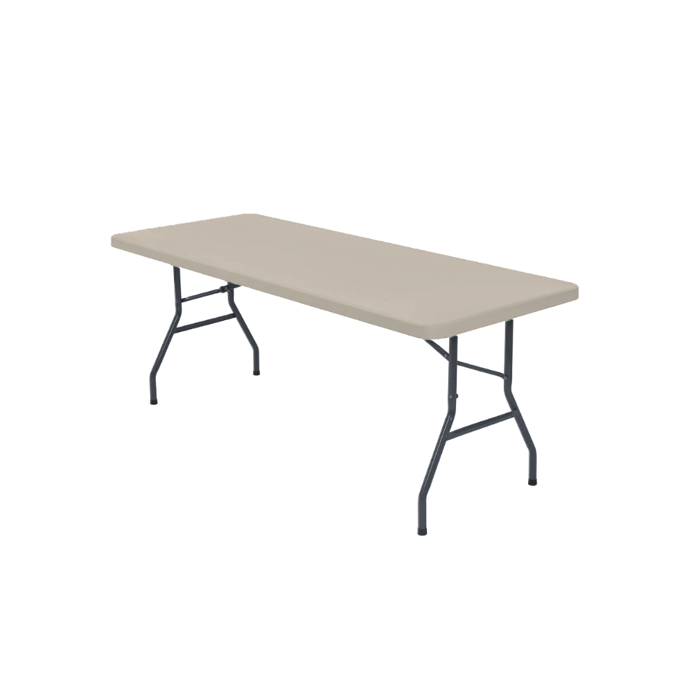 Nappe rectangulaire en cuir d'agneau -Gris clair - Ozerty