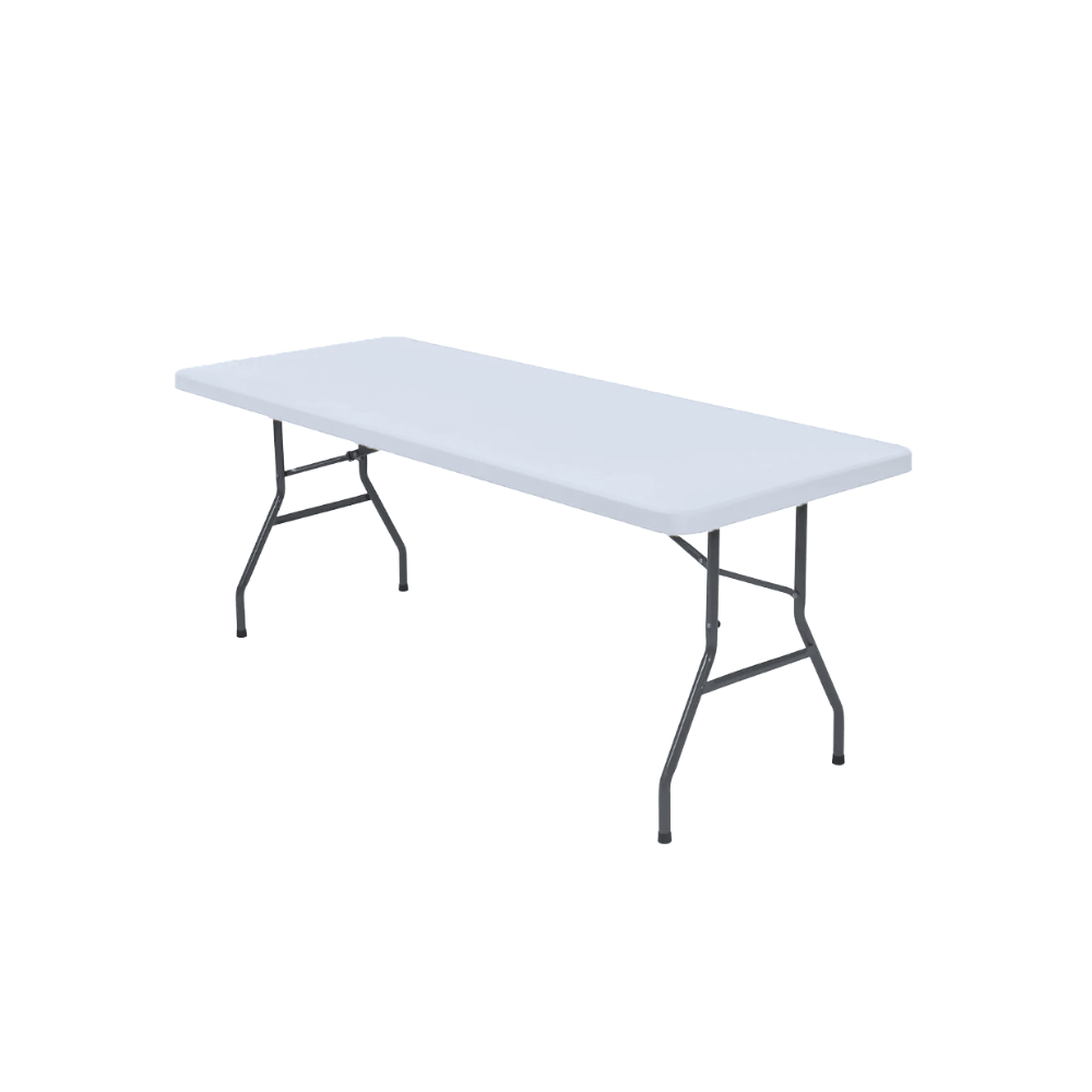 Nappe rectangulaire en cuir d'agneau -Blanc - Ozerty