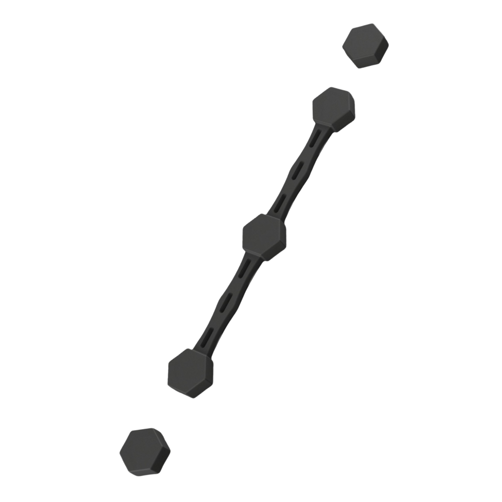 Clip magnétique en silicone pour Airfryer -Noir - Ozerty