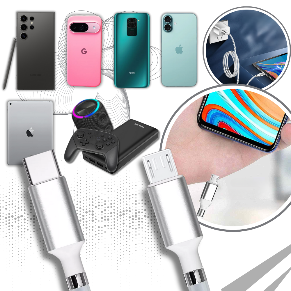 Câble USB magnétique - Ozerty