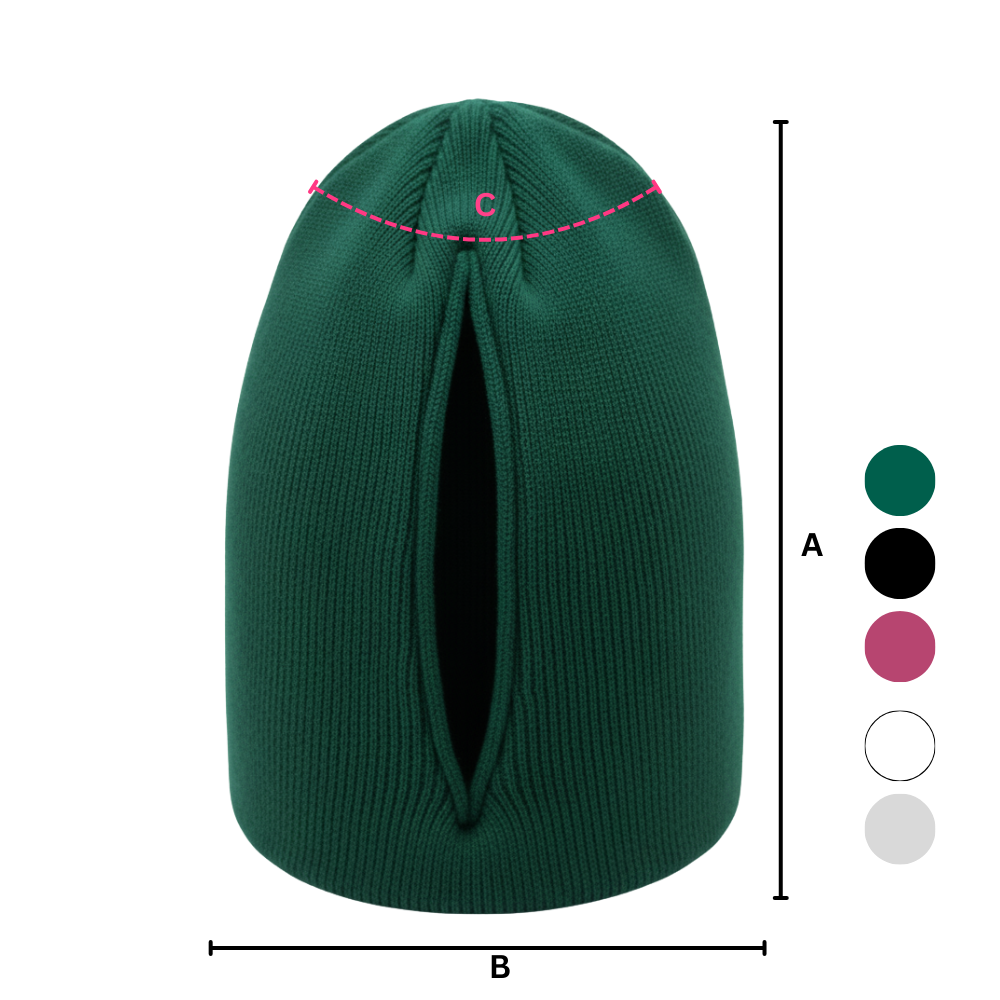 Bonnet femme ouverture magnétique pour queue de cheval - Ozerty