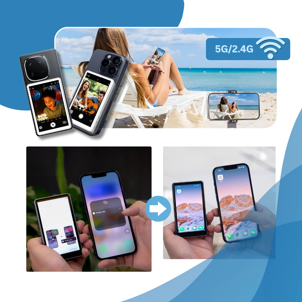 Moniteur magnétique pour téléphone portable - Ozerty