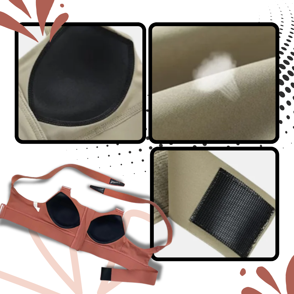 Soutien-gorge de sport à dos nageur avec soutien maximal - Ozerty