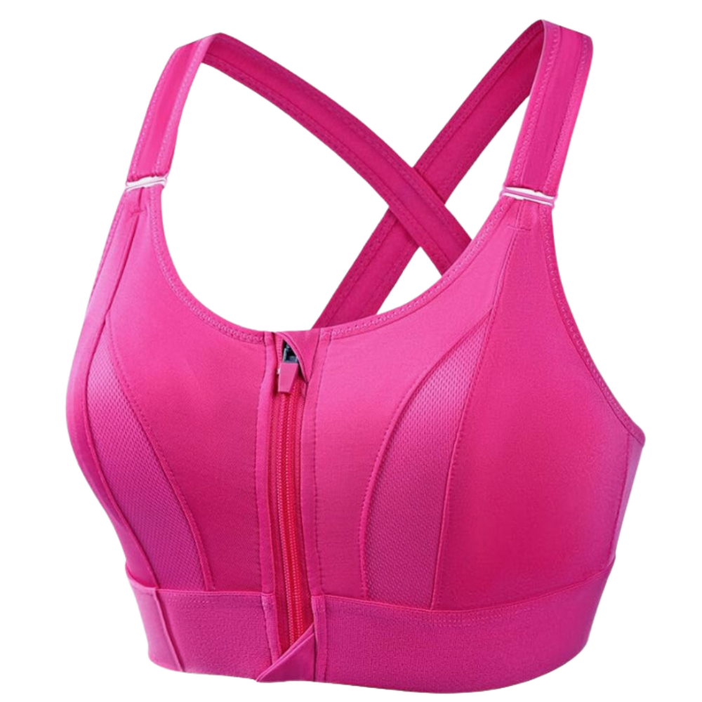 Soutien-gorge de sport à dos nageur avec soutien maximal -Rouge rosé/SRouge rosé/MRouge rosé/LRouge rosé/XLRouge rosé/2XLRouge rosé/3XLRouge rosé/4XLRouge rosé/5XL - Ozerty