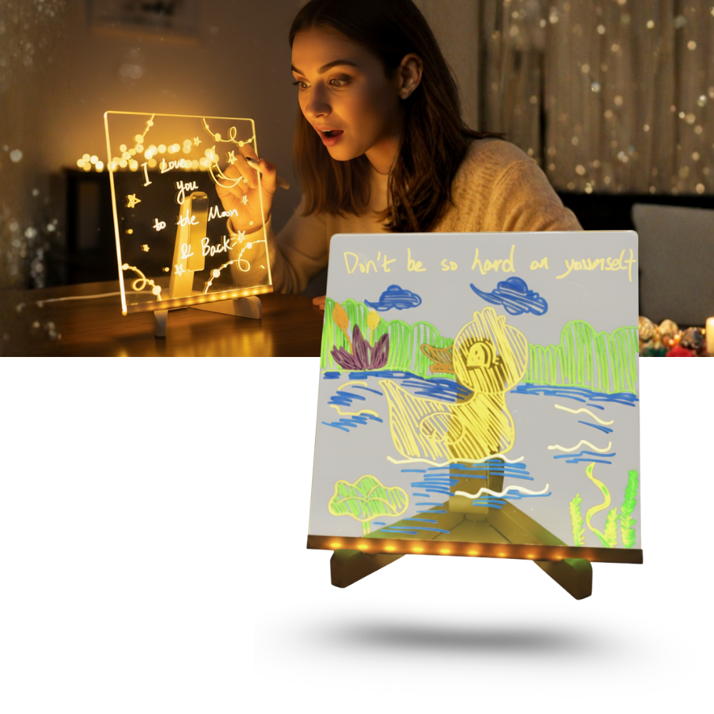 Tableau d'écriture affichage LED - Ozerty