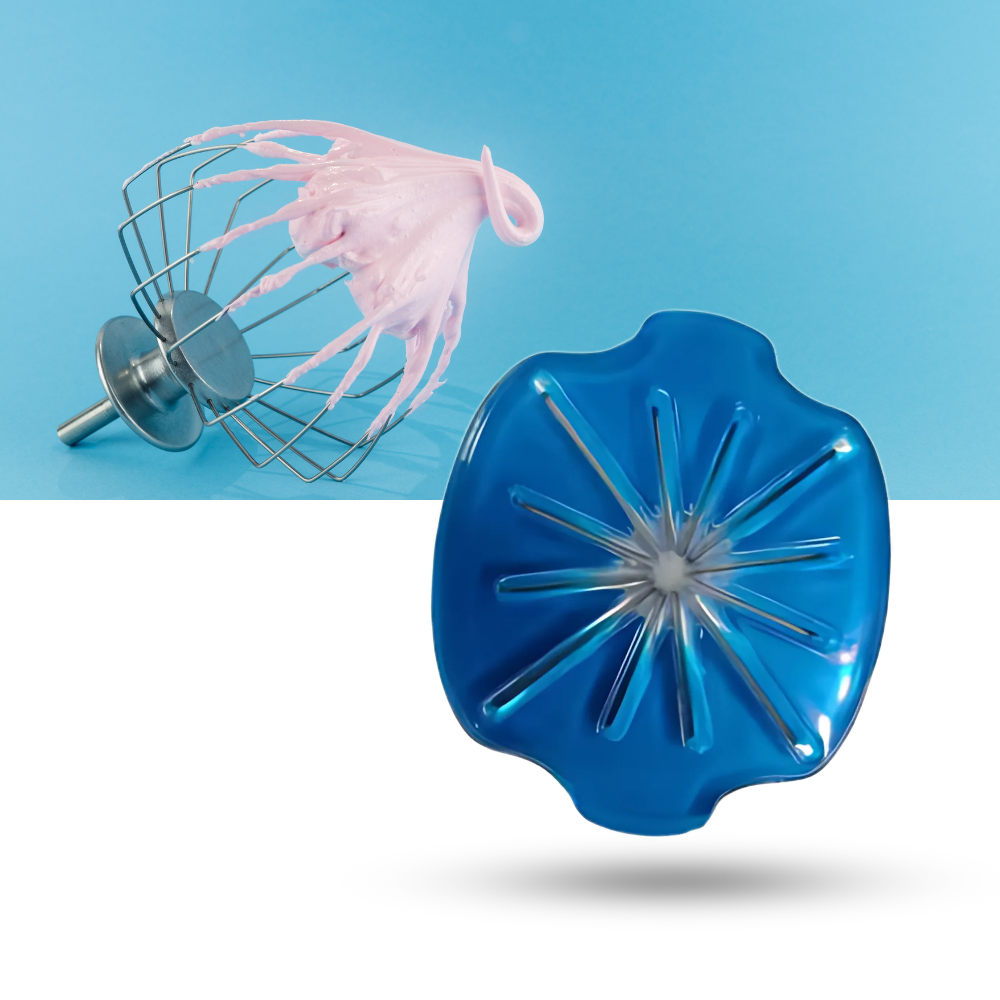 Couvercle et Racloir Anti-Projections pour fouet - Ozerty