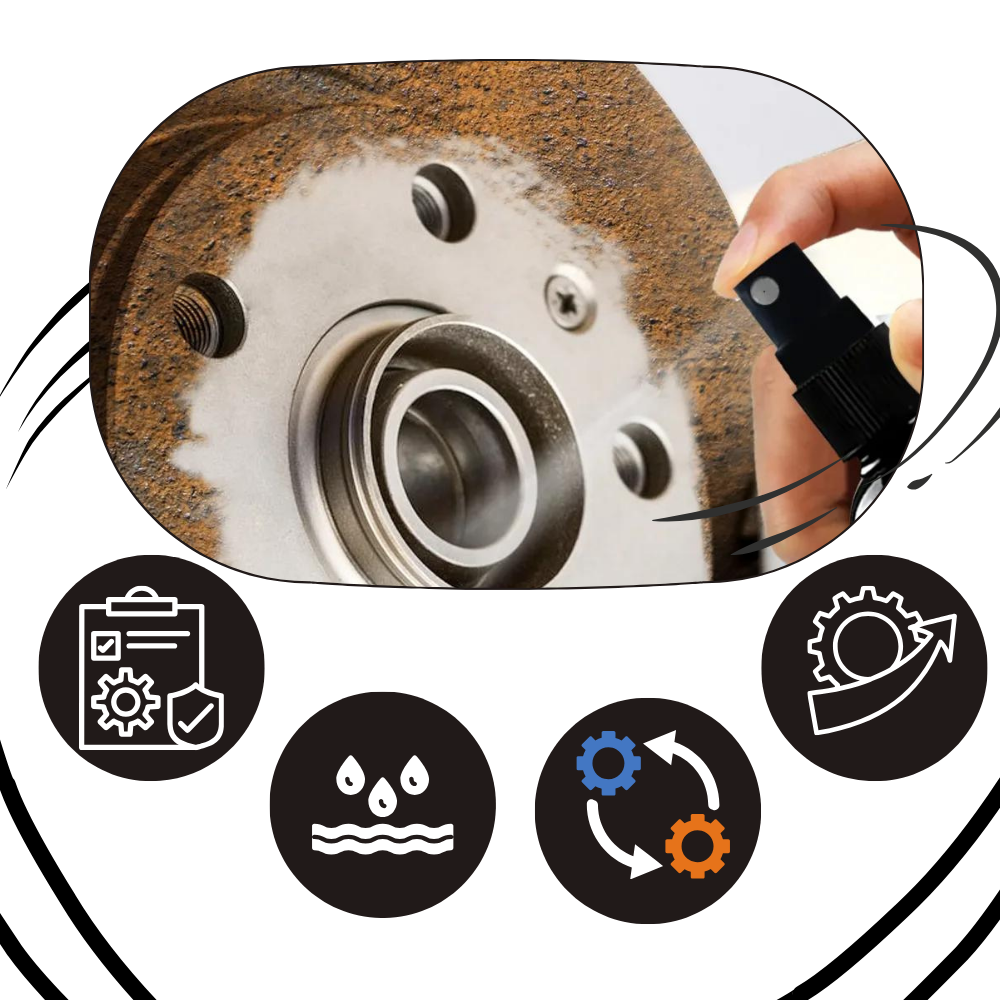 Spray antirouille et lubrification des métaux
- Ozerty