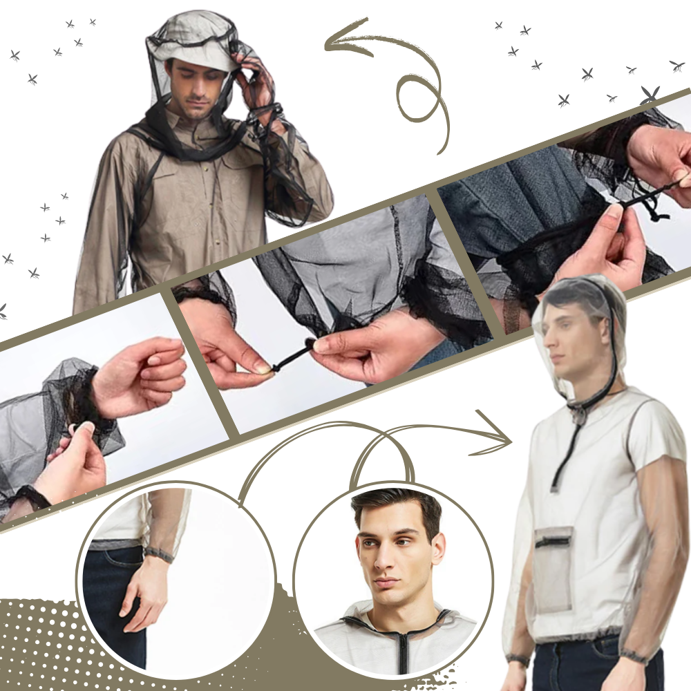 Combinaison d'extérieur anti-insectes - Ozerty