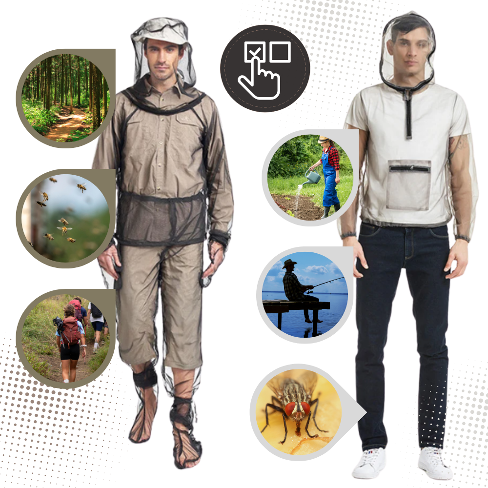 Combinaison d'extérieur anti-insectes - Ozerty