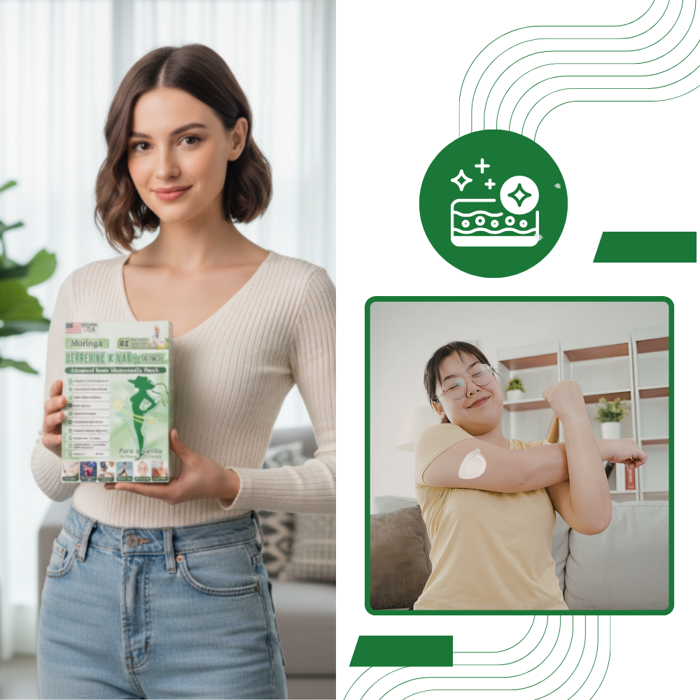 Patchs Microneedle au Moringa - Ozerty