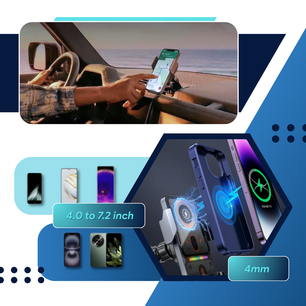 Chargeur de voiture sans fil - Ozerty