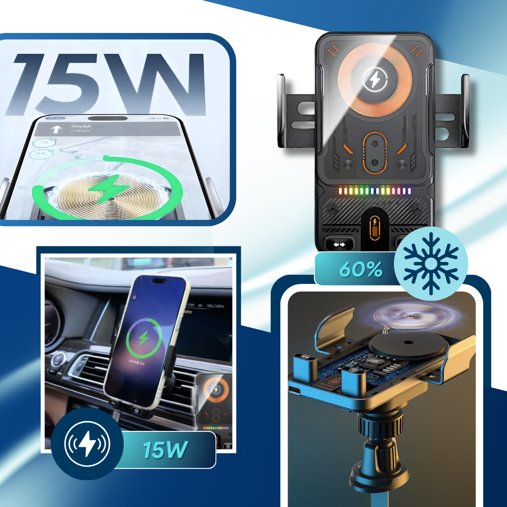 Chargeur de voiture sans fil - Ozerty