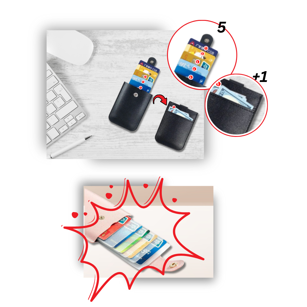 Porte-cartes minimaliste
 - Ozerty