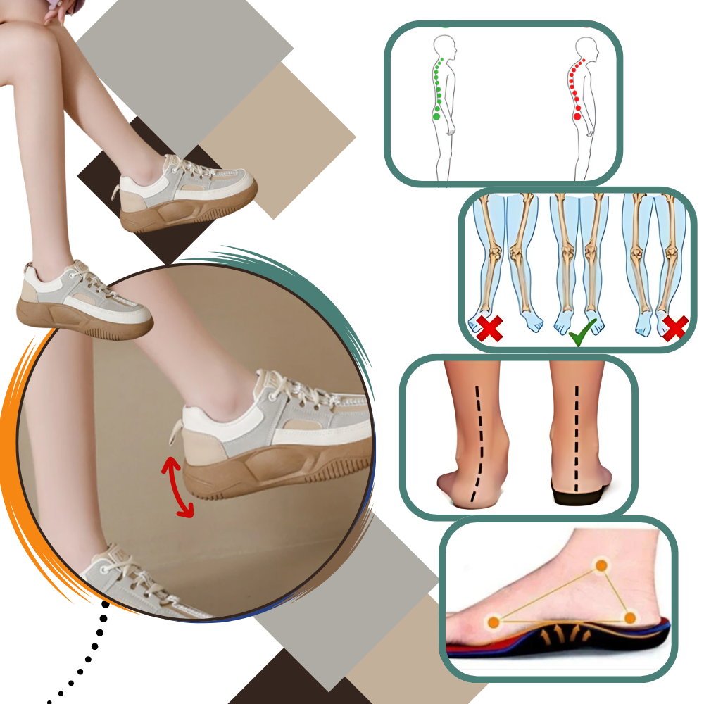 Baskets orthopédiques à la mode
- Ozerty