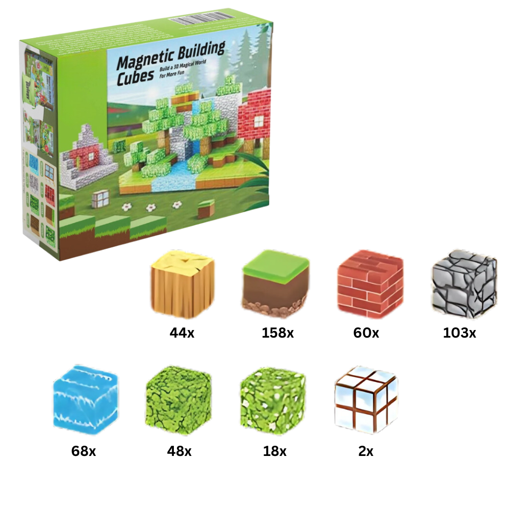 Blocs magnétiques Minecraft -501 PCS - Ozerty