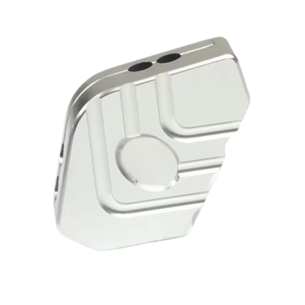 Support levier de béquille et plaque d'extension en alliage pour moto -Gris - Ozerty