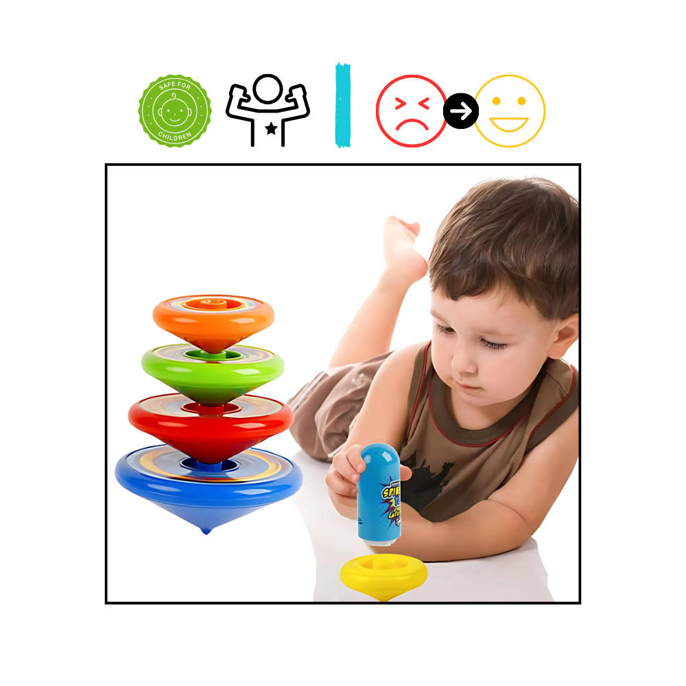 Jeu de toupie à plusieurs couches - Ozerty