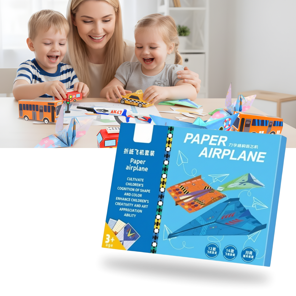 Livre DIY d'origami multithèmes - Ozerty