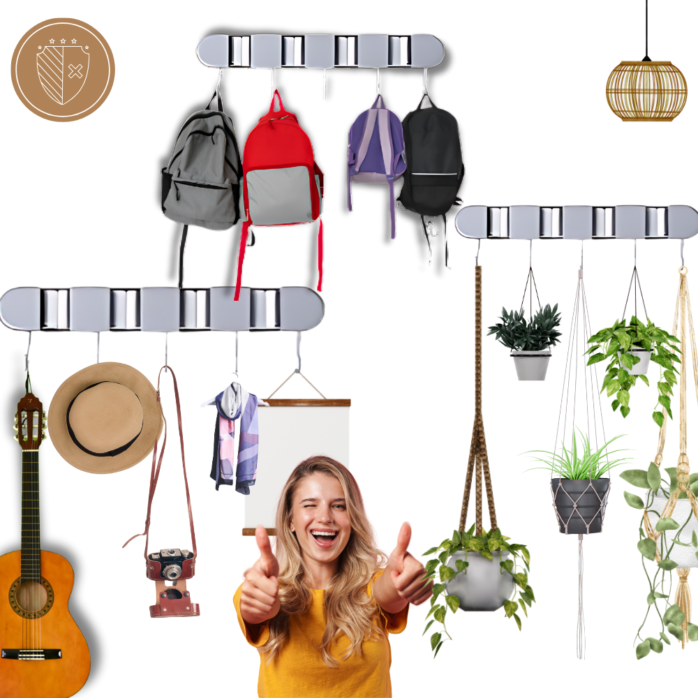 Porte-balai multifonctionnel
- Ozerty