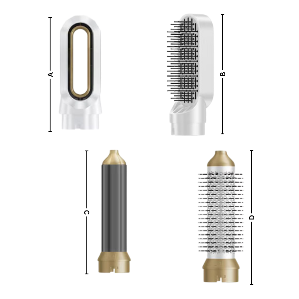 Brosse sèche-cheveux multifonction - Ozerty