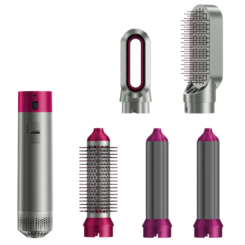 Brosse sèche-cheveux multifonction -Gris - Ozerty