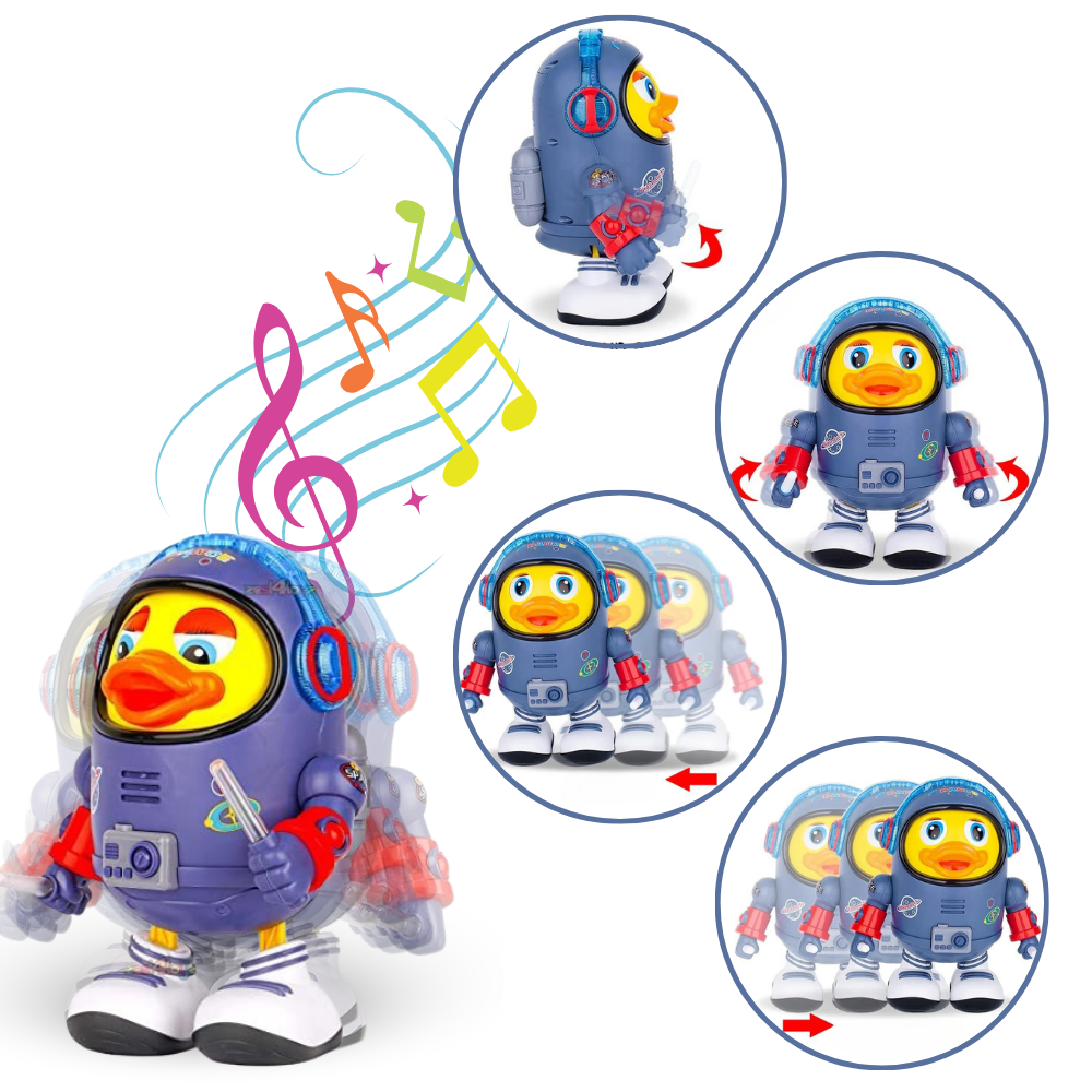 Jouet interactif musical en forme de canard
- Ozerty