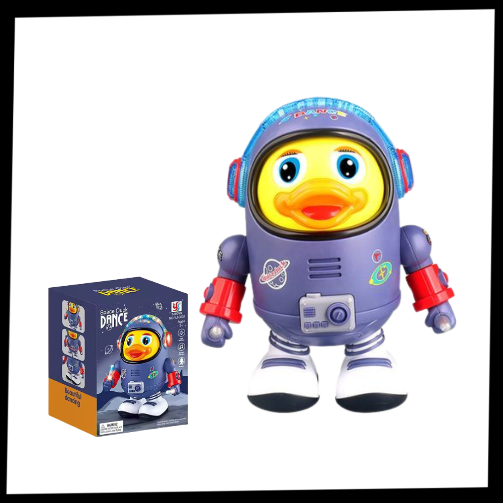 Jouet interactif musical en forme de canard
- Ozerty