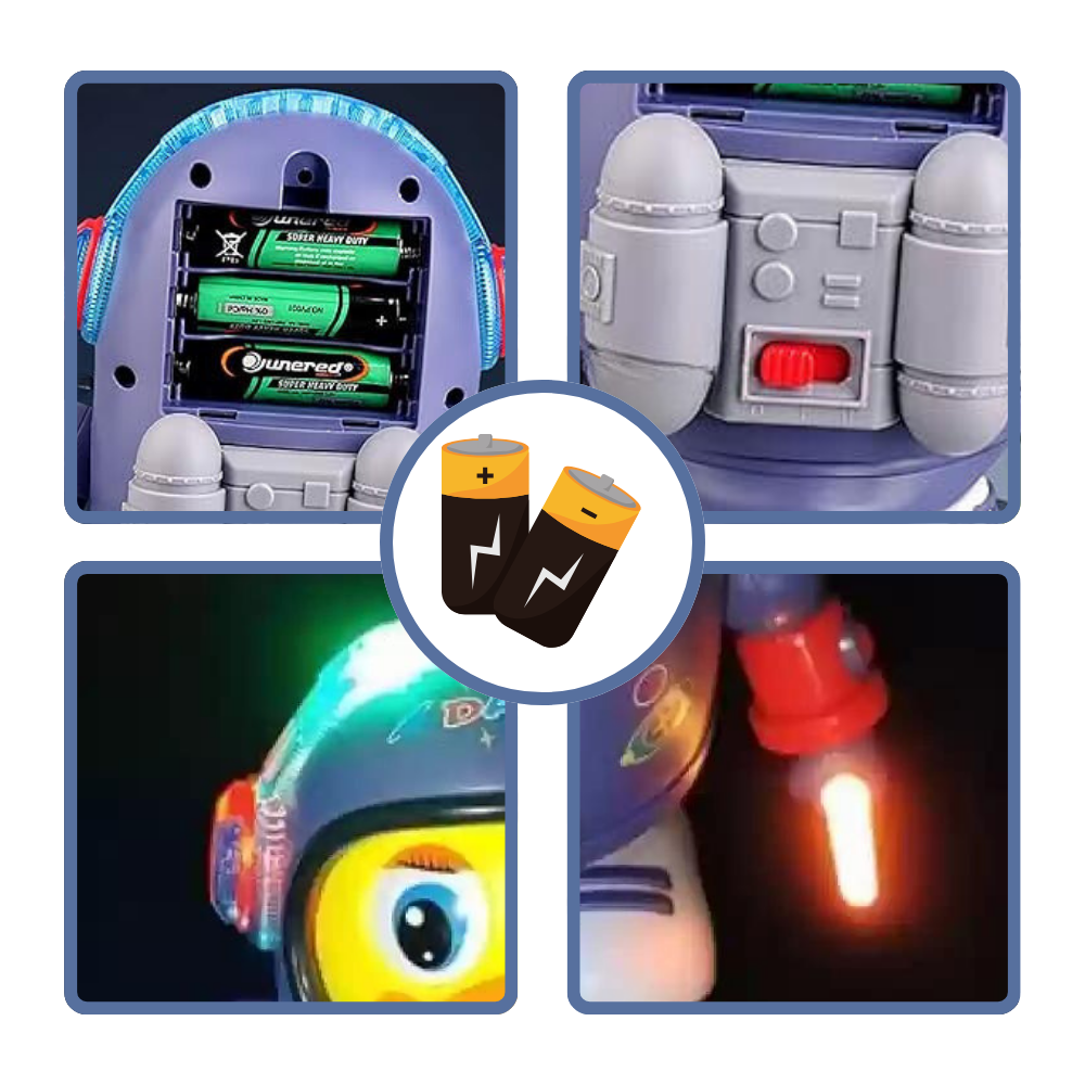 Jouet interactif musical en forme de canard
- Ozerty