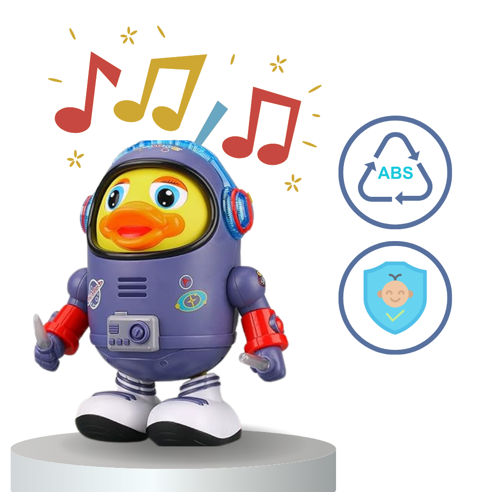 Jouet interactif musical en forme de canard
- Ozerty