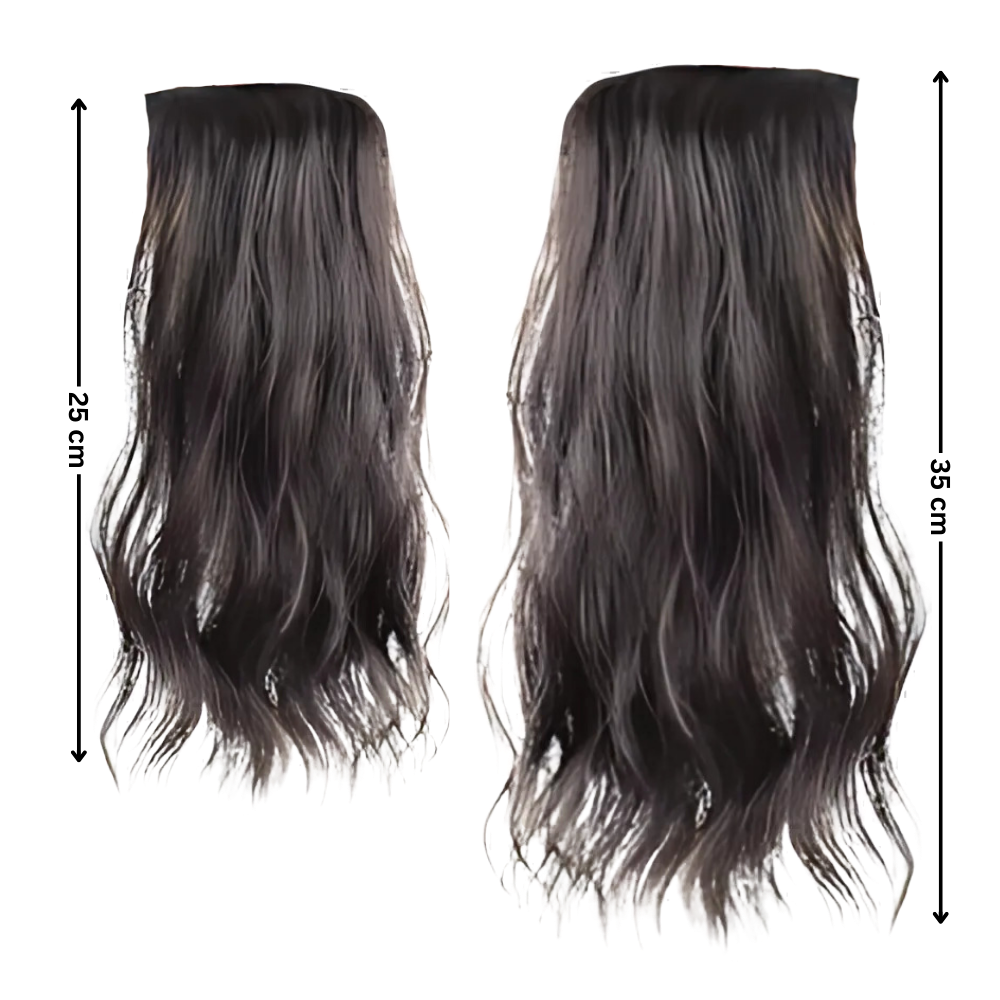 Extension de cheveux naturelle à clips - Ozerty