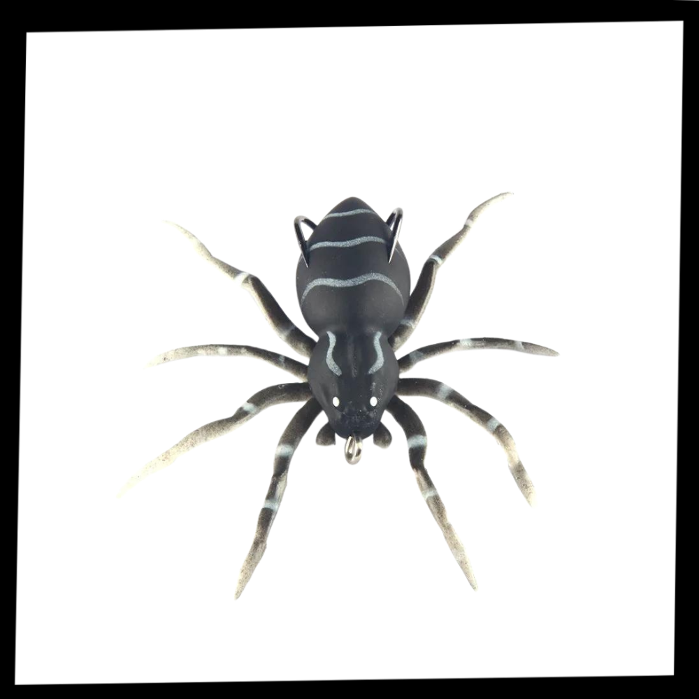 Appât de pêche en forme d'araignée à mouvements naturels
 - Ozerty