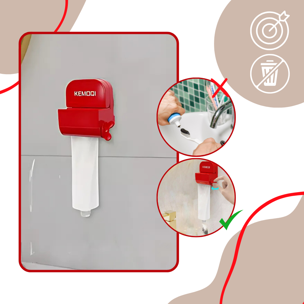 Presse-dentifrice anti-gaspillage - Ozerty