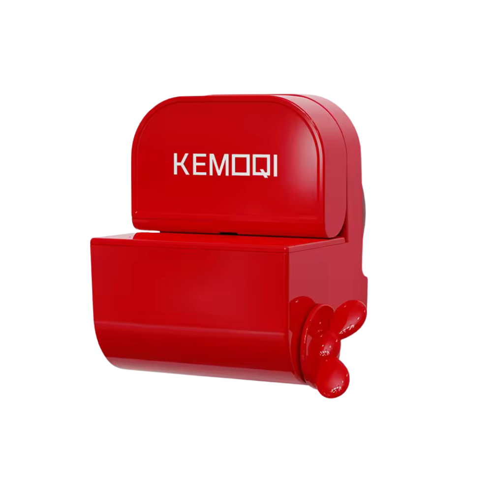 Presse-dentifrice anti-gaspillage -Rouge - Ozerty