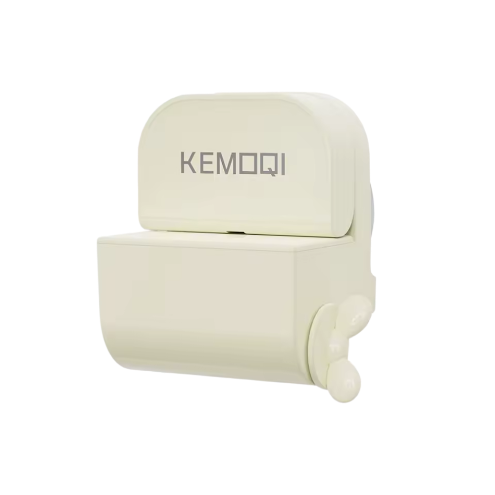 Presse-dentifrice anti-gaspillage -Blanc - Ozerty