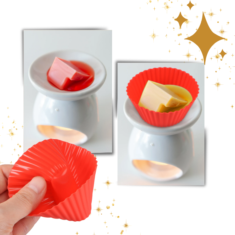 Moule à cire en silicone antiadhésif et résistant à la chaleur
 - Ozerty