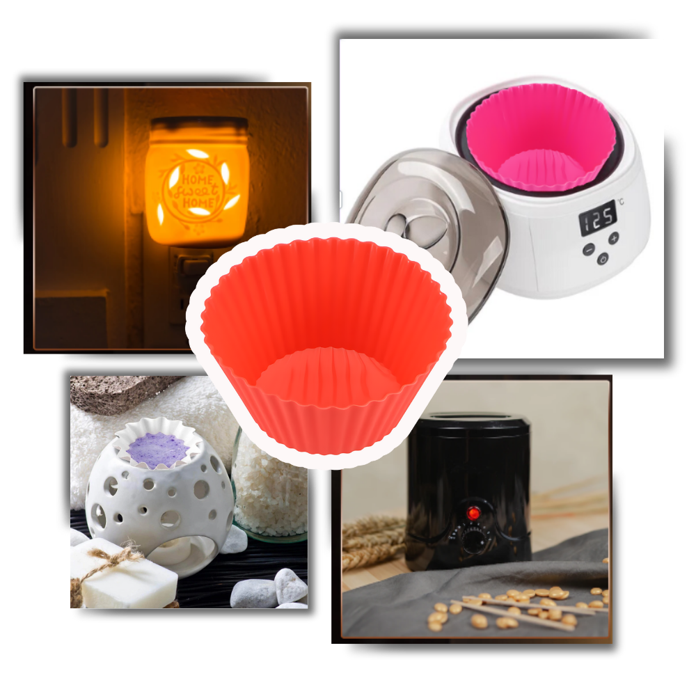 Moule à cire en silicone antiadhésif et résistant à la chaleur
 - Ozerty