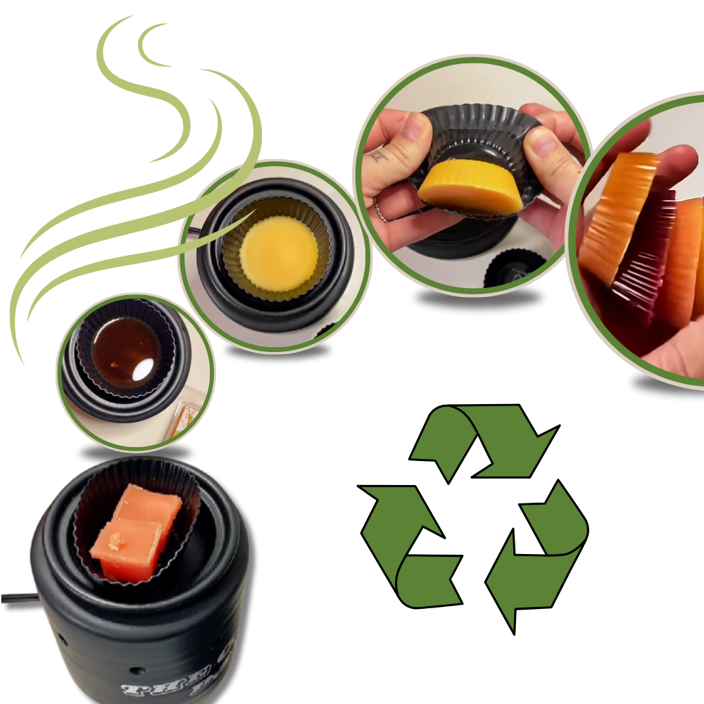 Moule à cire en silicone antiadhésif et résistant à la chaleur
 - Ozerty