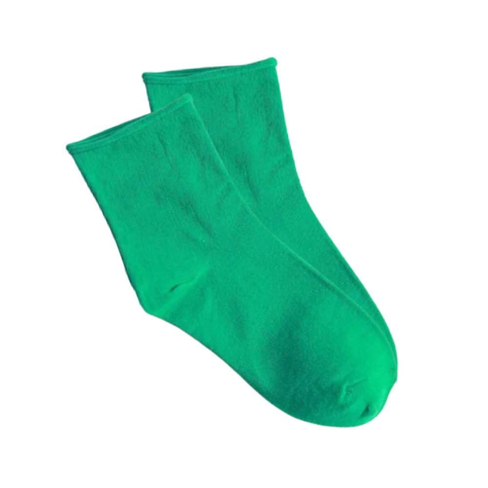 Chaussettes sans couture et non serrantes
 -Vert foncé/EU35-39/US4.5-8/UK2.5-5.5 - Ozerty