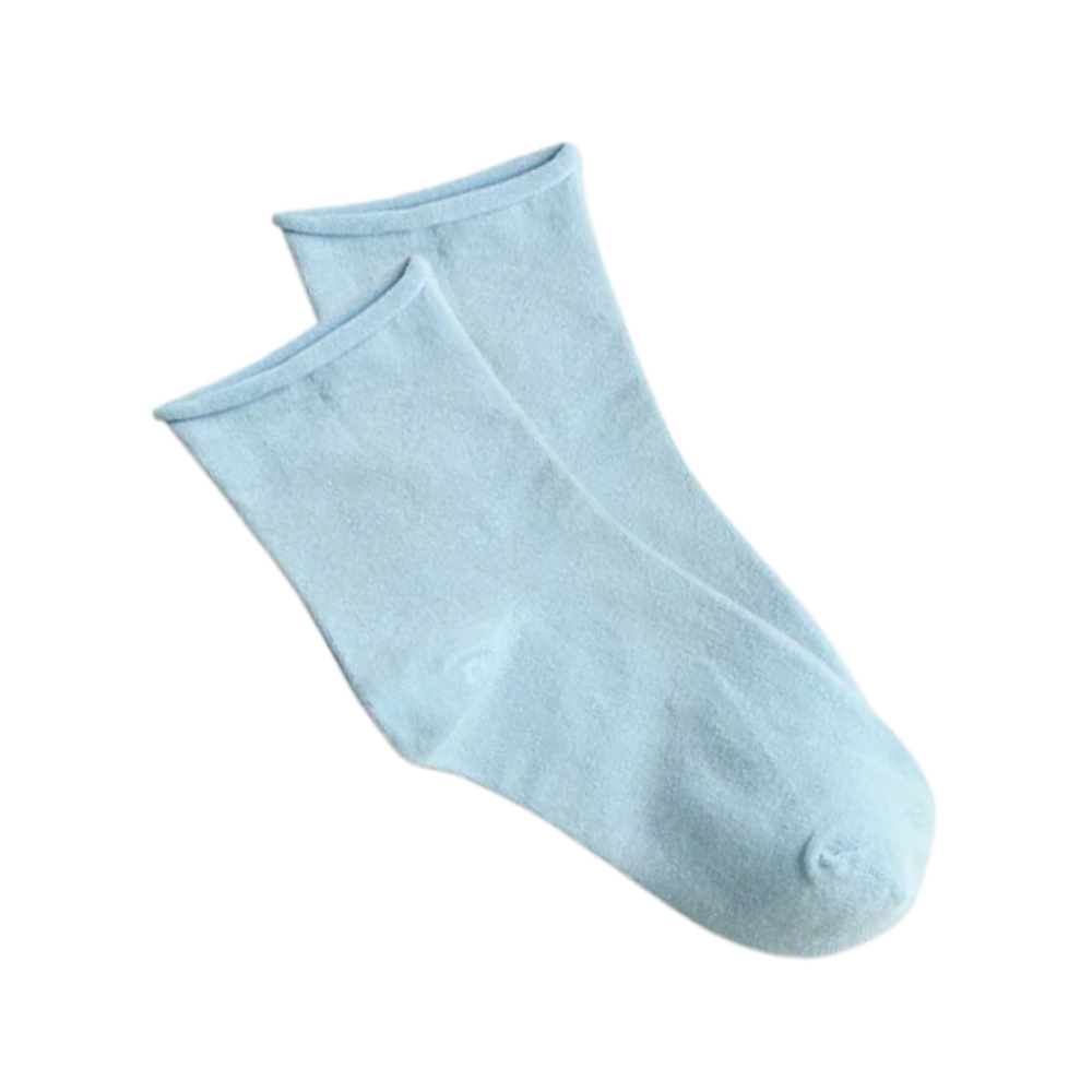 Chaussettes sans couture et non serrantes
 -Bleu clair/EU35-39/US4.5-8/UK2.5-5.5 - Ozerty