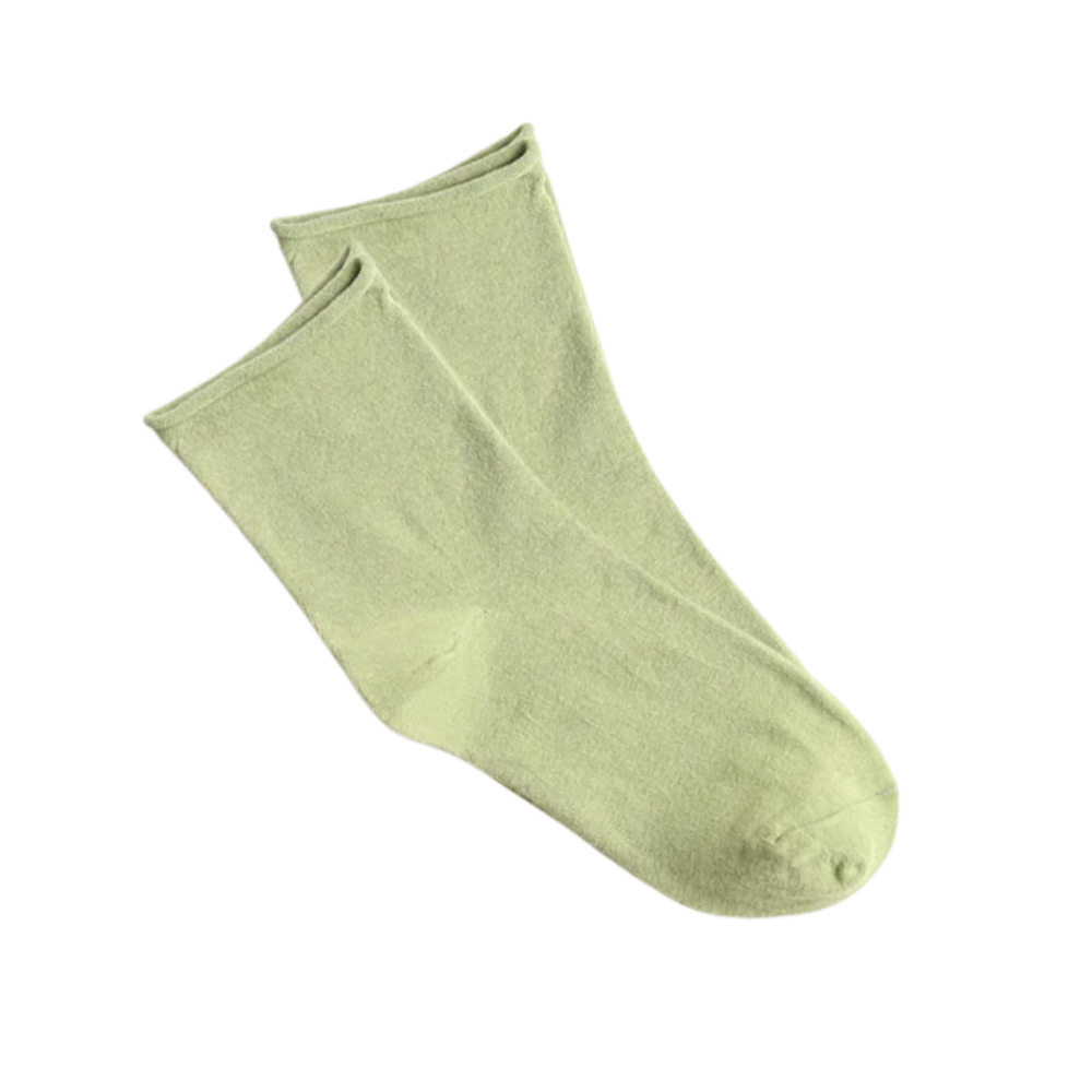 Chaussettes sans couture et non serrantes
 -Vert clair/EU35-39/US4.5-8/UK2.5-5.5 - Ozerty