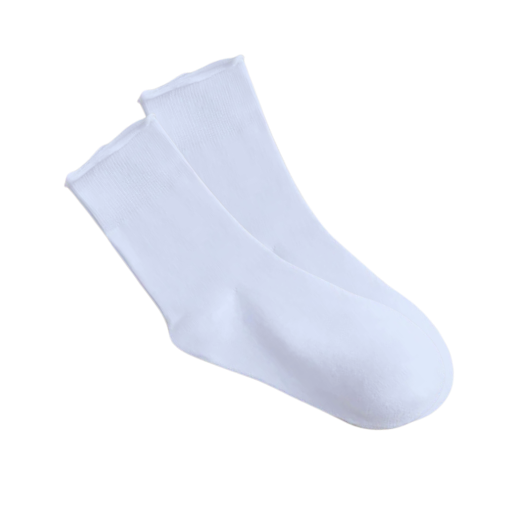 Chaussettes sans couture et non serrantes
 -Blanc/EU35-39/US4.5-8/UK2.5-5.5 - Ozerty
