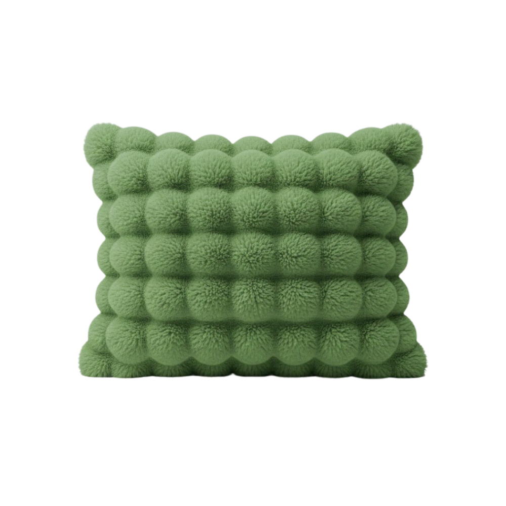 Housse antidérapante pour canapé en peluche douce -Vert matcha - Ozerty