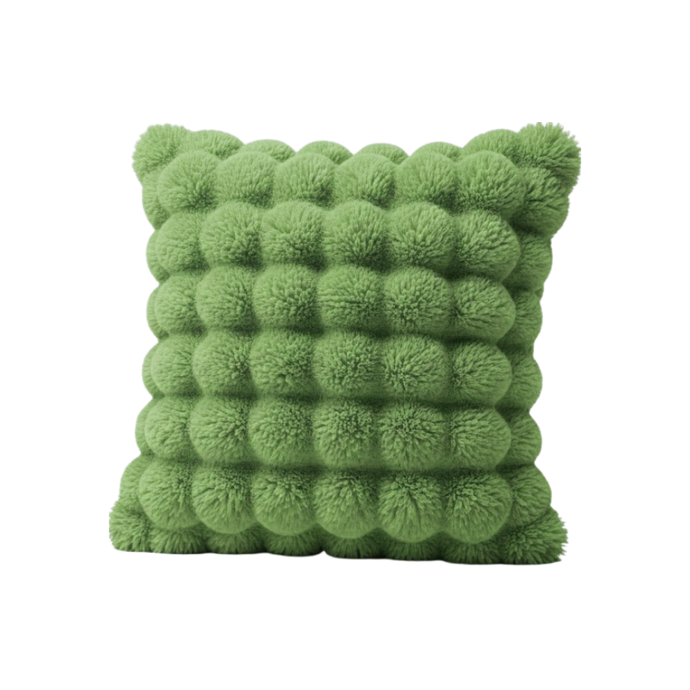 Housse antidérapante pour canapé en peluche douce -Vert matcha - Ozerty