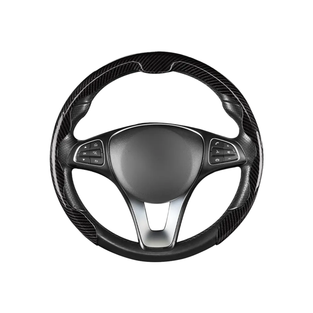 Housse antidérapante pour volant -Noir - Ozerty